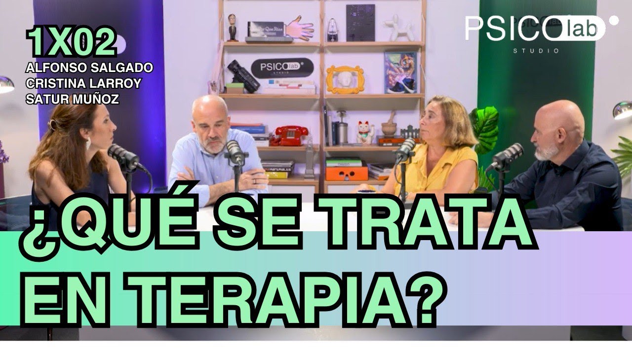 La Prof.ª Cristina Larroy participa en el podcast PSICOLAB Studio: Tratamientos psicológicos, ¿qué se trata en terapia?  